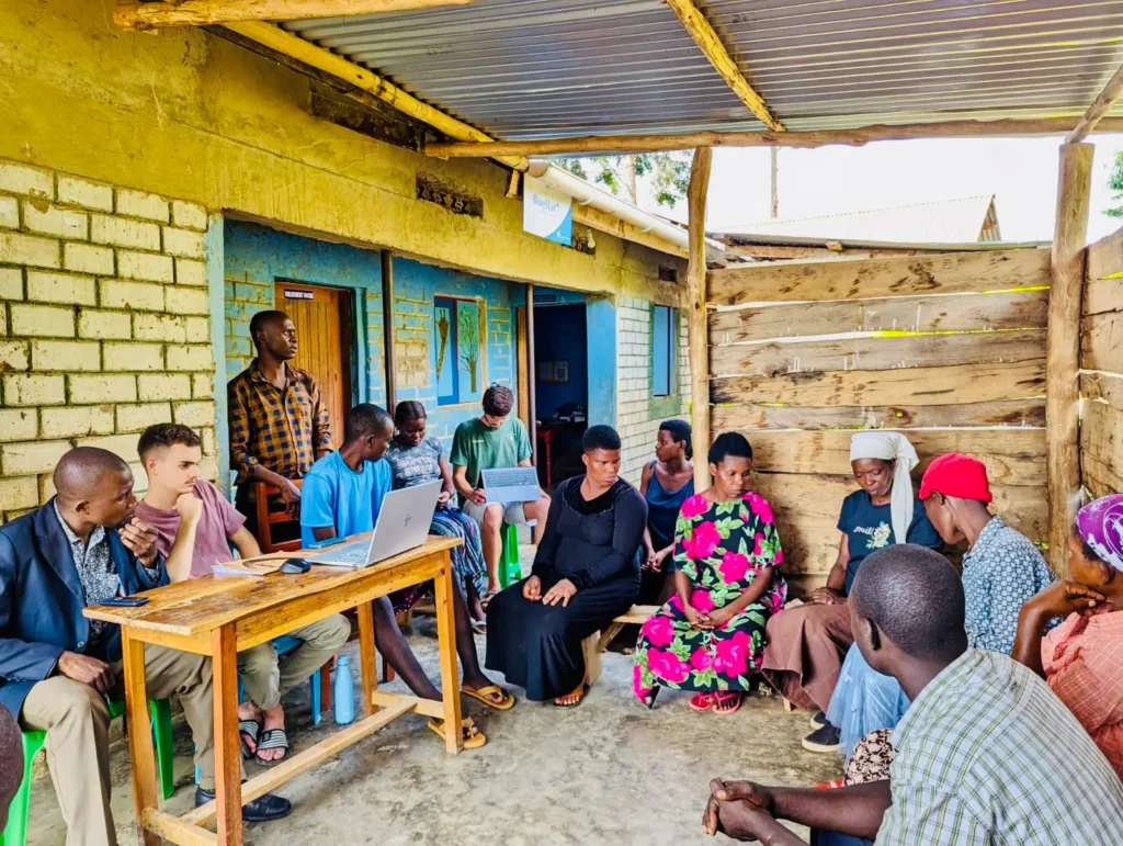 Volunteers providing community health care